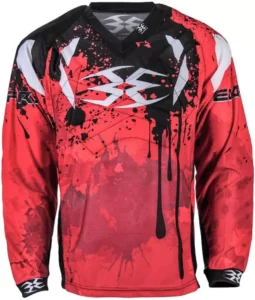 Empire Contact TT Paintball Jersey - Blood Red