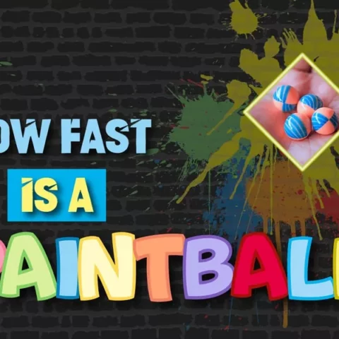 How Fast Is A Paintball