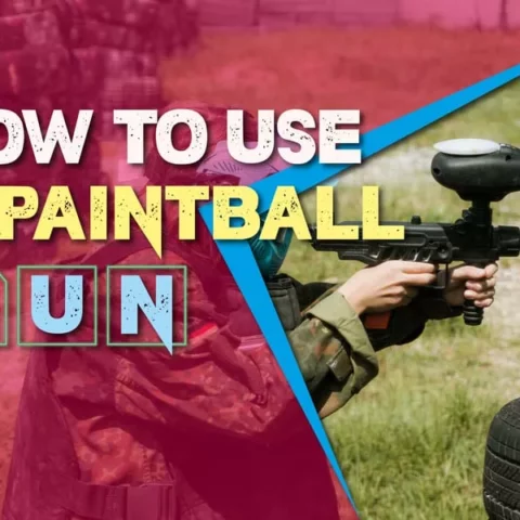 How To Use A Paintball Gun 