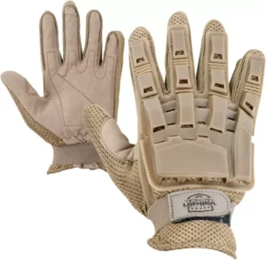 Valken Full Finger Plastic Back Gloves
